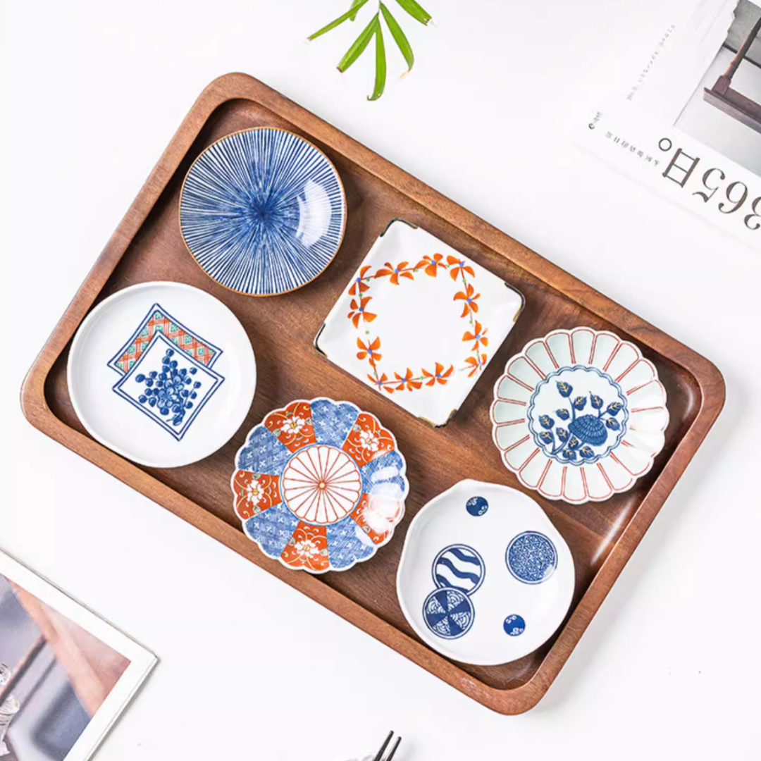 Arita Ware Blue & White Bean Soy Dish