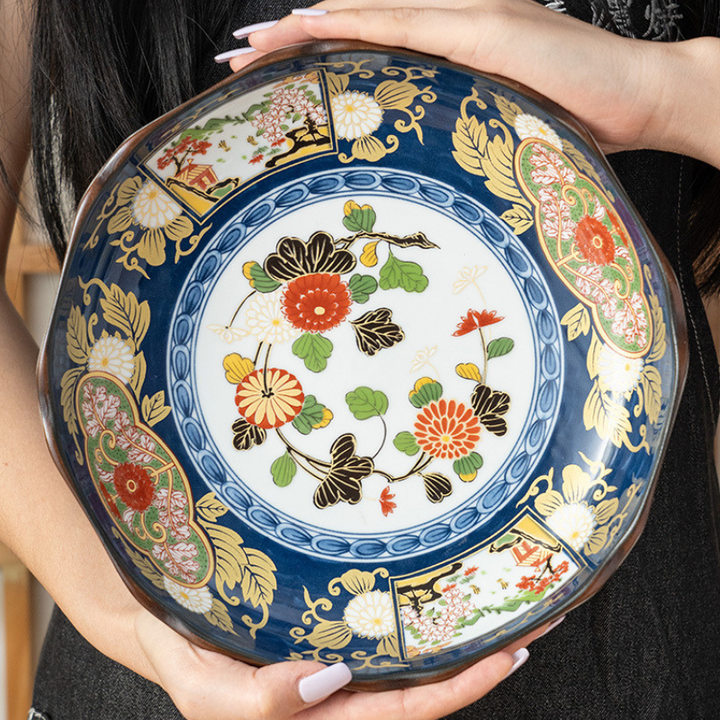 Mino Ware Vintage Ko-Imari Plate Gift Set