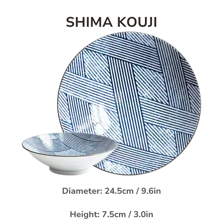 Showa Seito Cone Shaped Ramen Bowl