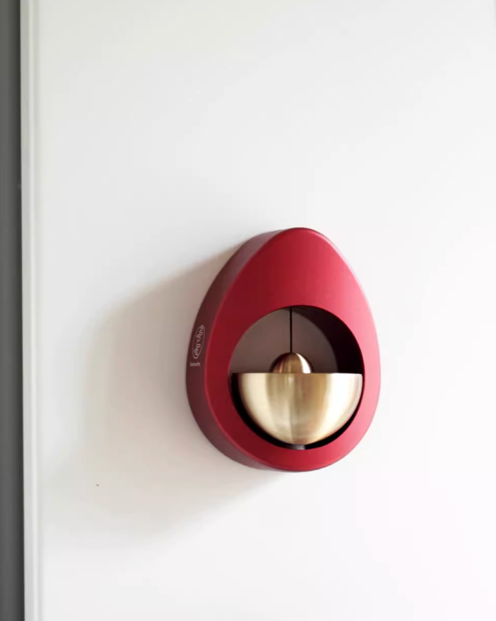 Dopamine Arts Handcrafted Brass Entrance Bell – Housewarming Gift