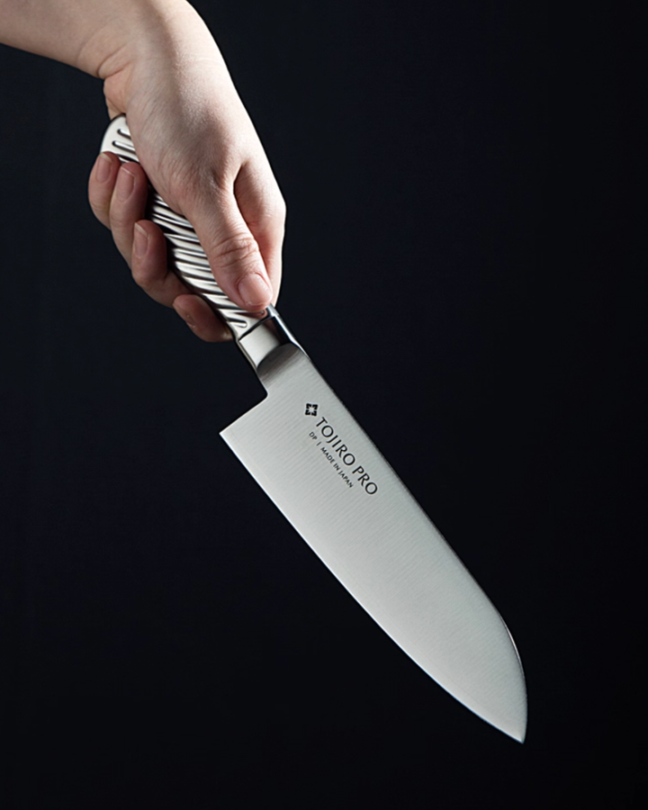 Tojiro VG10 Sanjo Steel Santoku Knife – F895