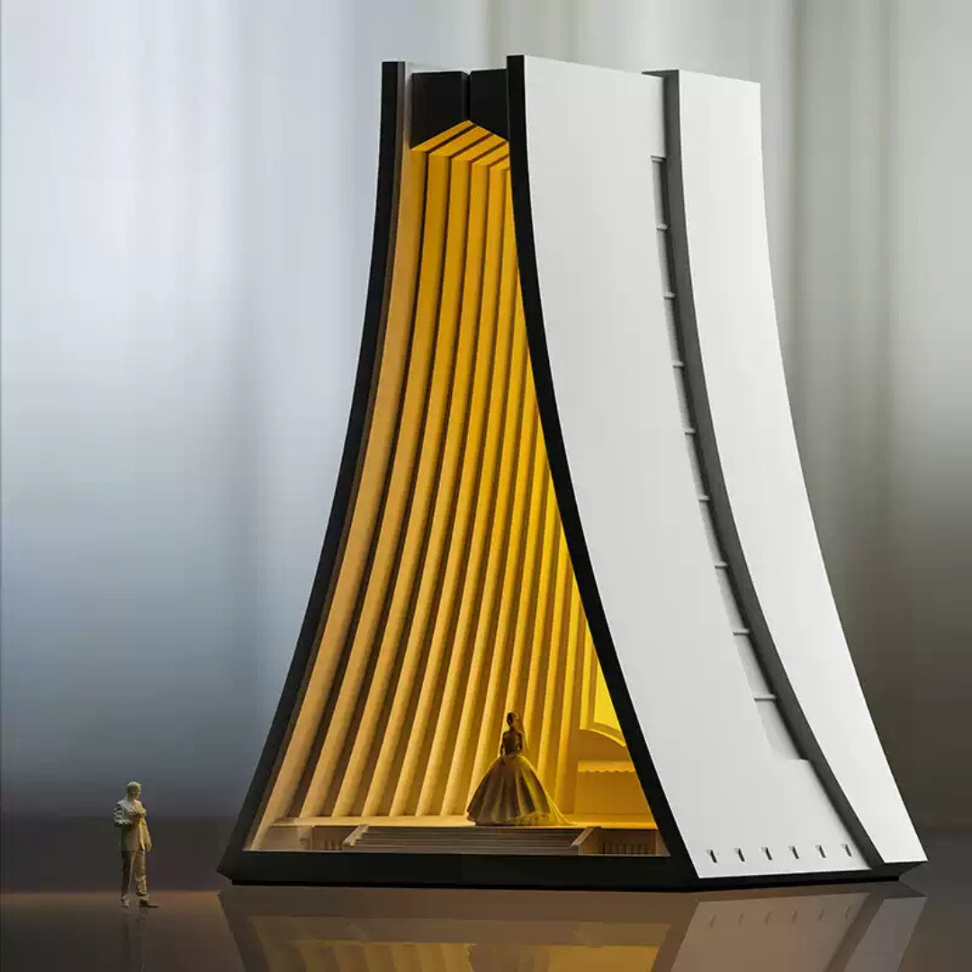 Deisoukoku Luce Memorial Chapel Concrete Table Lamp