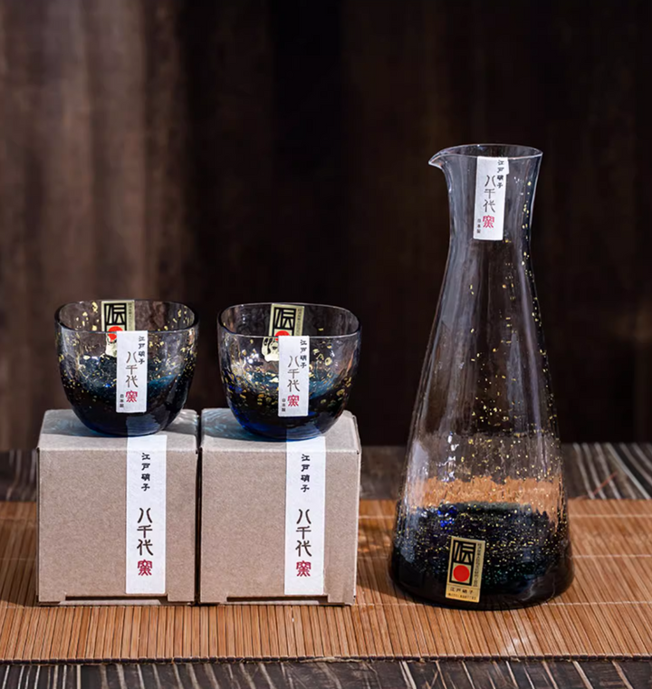 Toyo-Sasaki Yachiyo Starry Sky Decanter Set - Wine Decanter - Hikari Spirits