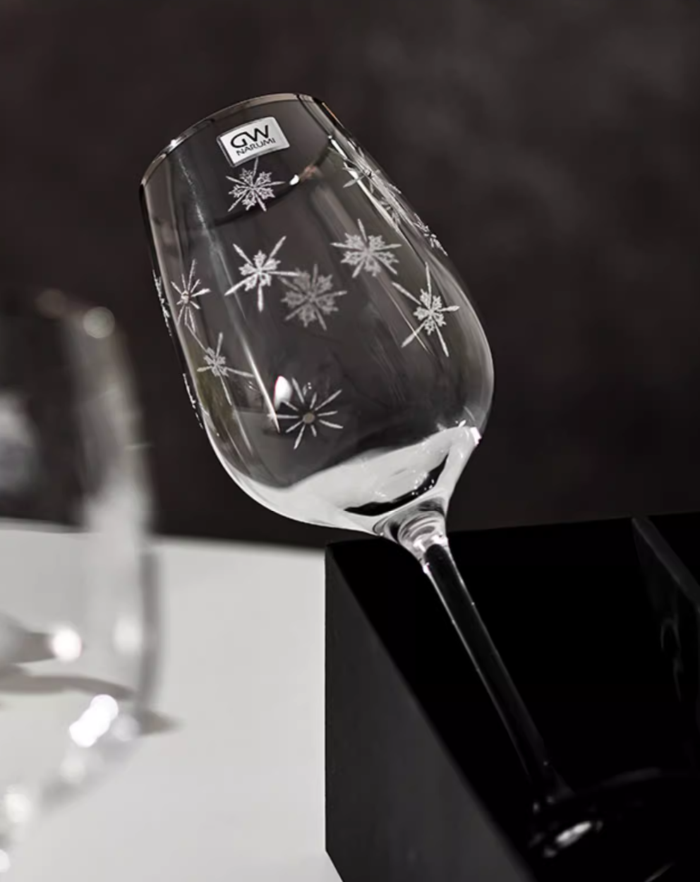 Narumi Snowflake Star Crystal Wine Glass Gift Set - Wine Glass - Hikari Spirits