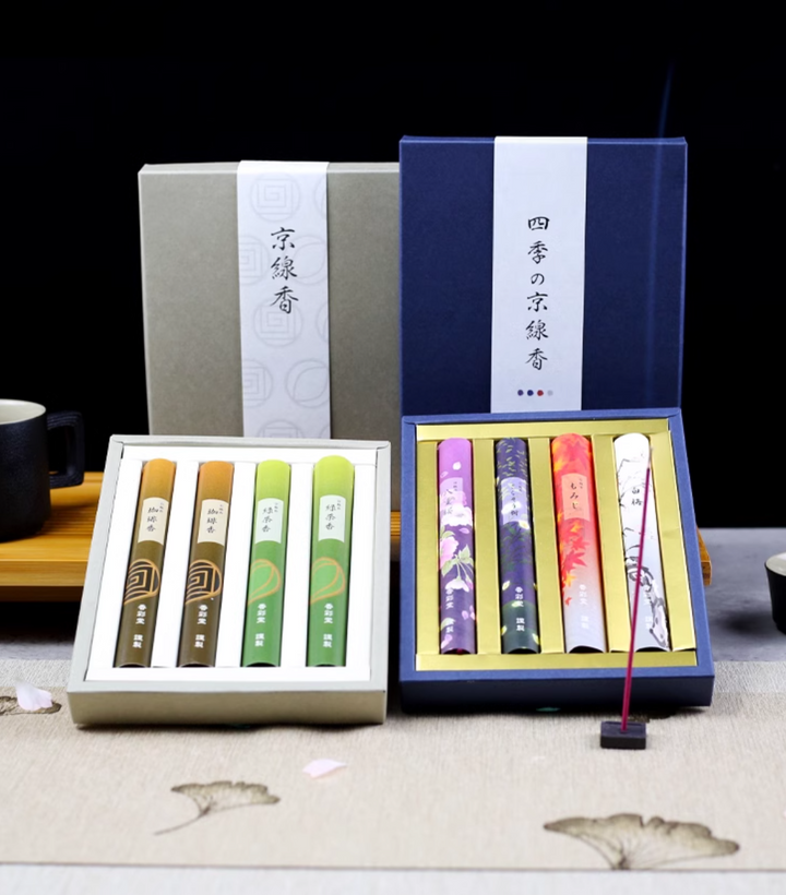 Nippon Kodo Kyoto Four Seasons Serie Incense Gift Box - Incense - Hikari Spirits