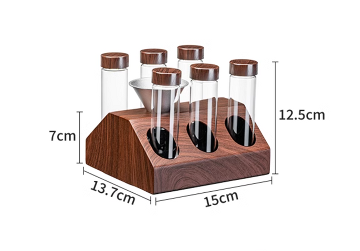 Kafa Ware Coffee Bean Storage Test Tube Set