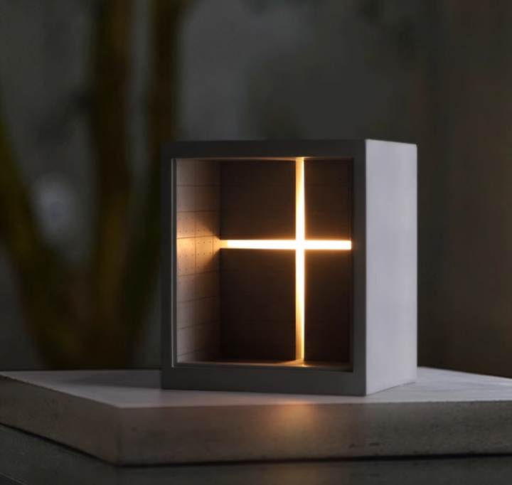 Deisoukoku Church of Light Concrete Table Lamp