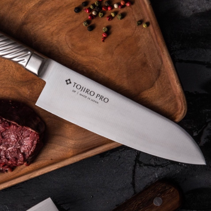 Tojiro VG10 Sanjo Steel Santoku Knife – F895
