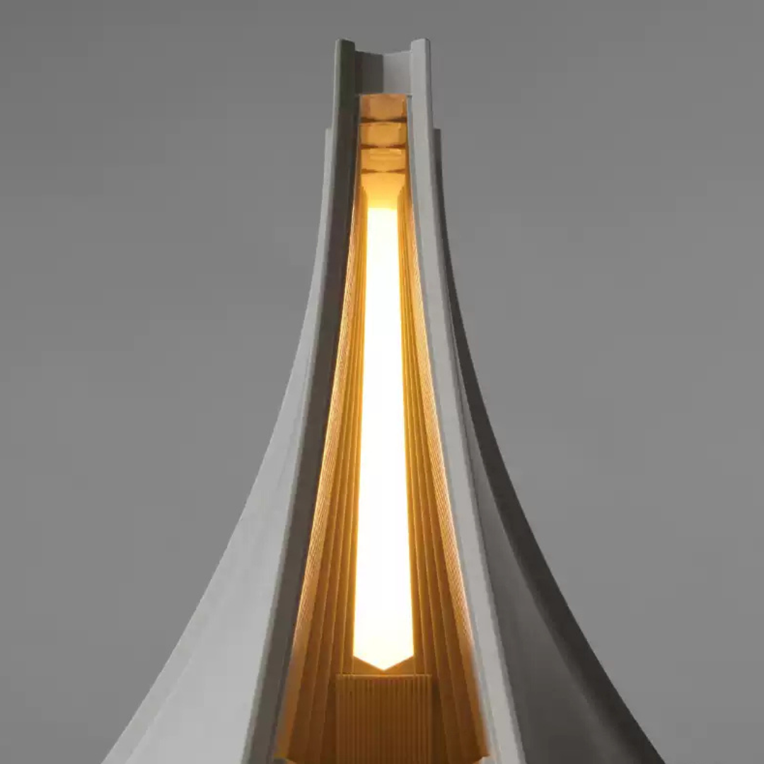 Deisoukoku Luce Memorial Chapel Concrete Table Lamp