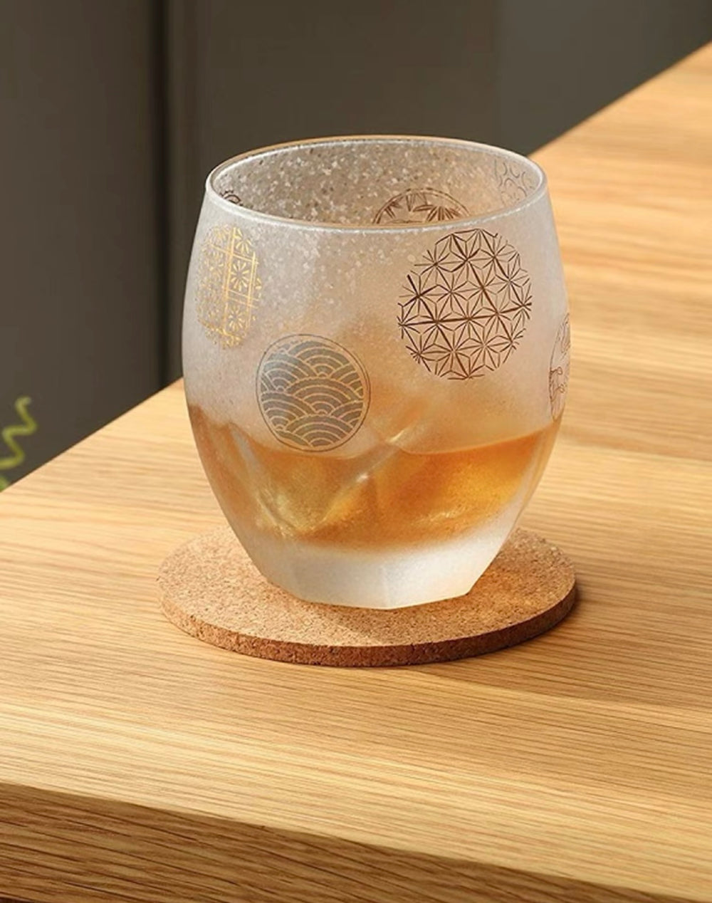 Aderia Creative Frosted Short Beer Glass - Beer Glass - Hikari Spirits