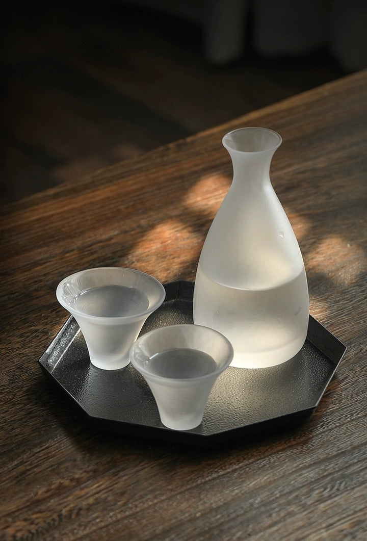 Hatsuyuki Mist Sake Cup Set - Japanese sake cup - Hikari Spirits