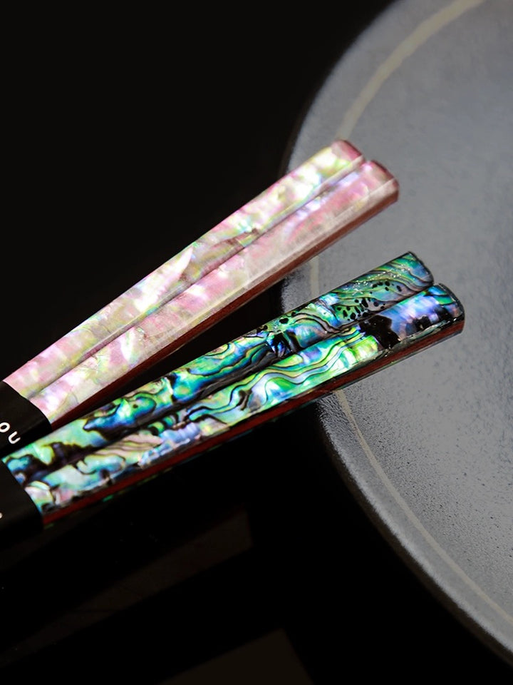 ISSOU Handcrafted Shining Pearl Chopstick Wedding Gift Set - Japanese Chopstick - Hikari Spirits