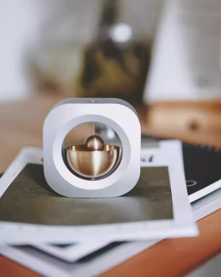 Dopamine Arts Handcrafted Brass Entrance Bell – Housewarming Gift