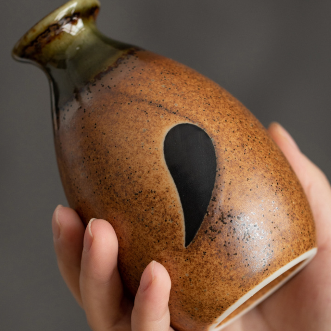 Shigaraki Ware Tanuki Sake Set – Hikari Spirits Shigaraki Ware Tanuki Sake Set – Hikari Spirits