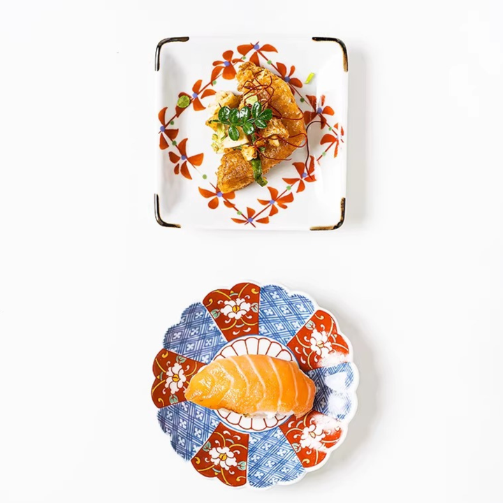 Arita Ware Blue & White Bean Soy Dish