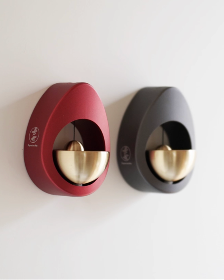 Dopamine Arts Handcrafted Brass Entrance Bell – Housewarming Gift