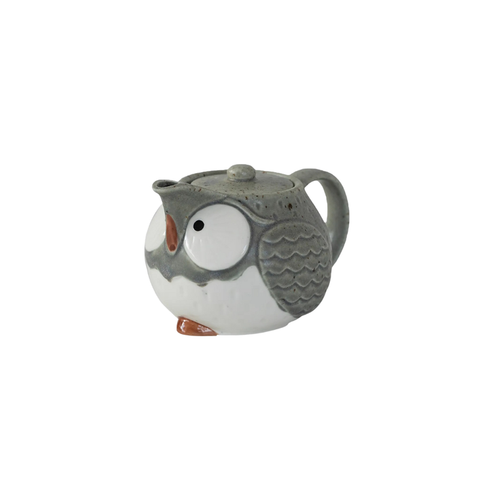 Mino Ware Owl Tea Set
