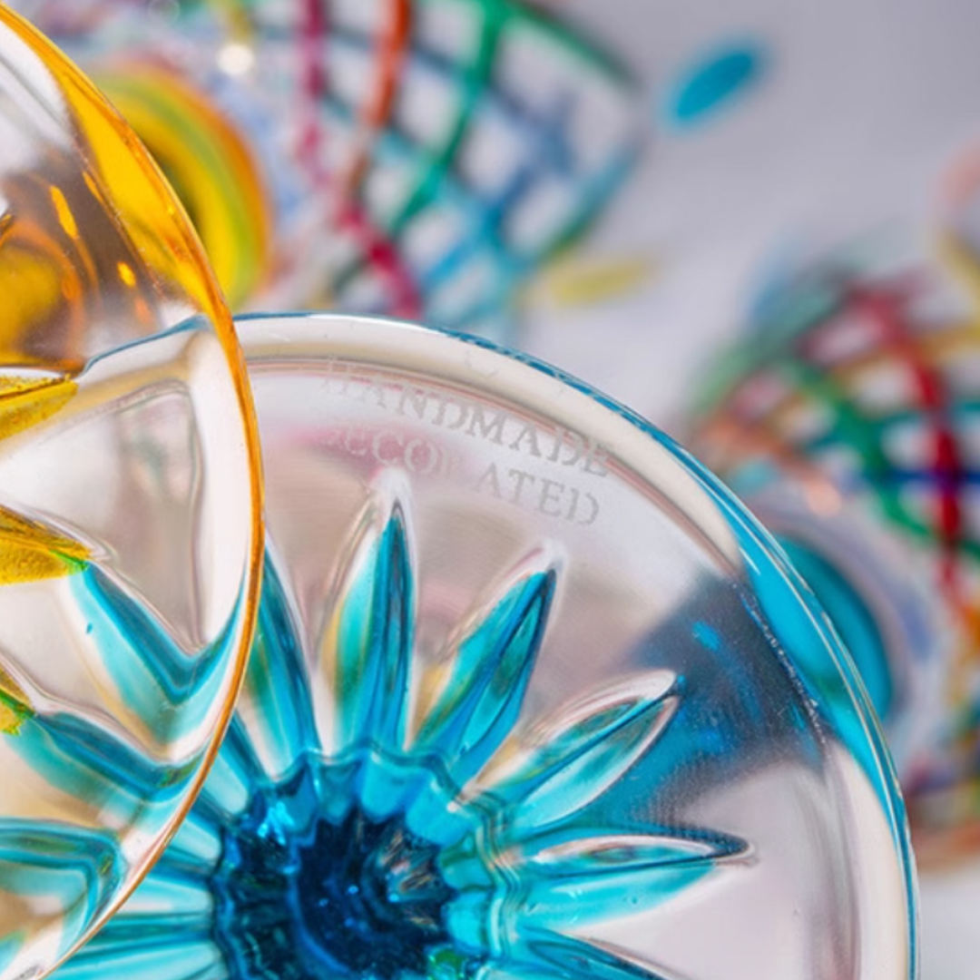 MURANO ITALY金彩 ピンクレースライン ピッチャー 花瓶 MURANO ITALY MURANO ITALY金彩 ピンクレースライン ピッチャー 花瓶 MURANO ITALY