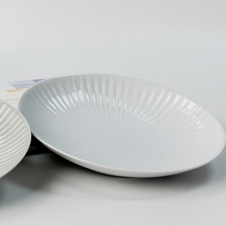 Hasami Ware Flower Fuwari Plate Pair Set