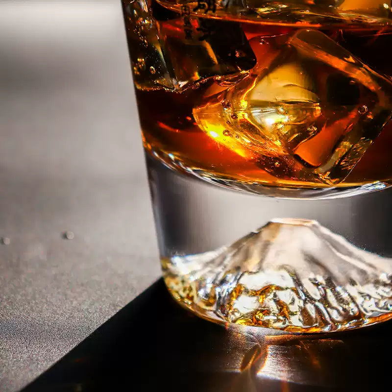 Tajima Glass Mount Fuji Whiskey Glass – Hikari Spirits