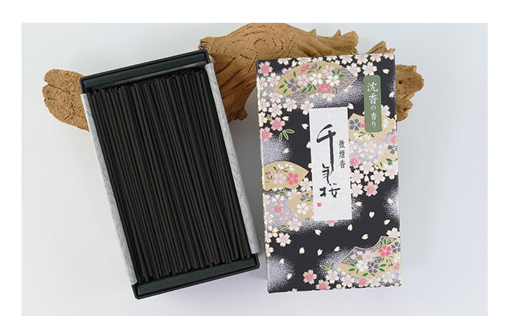 Okuno Seimeido Cherry Blossom Classic Incense Gift Box - Incense - Hikari Spirits